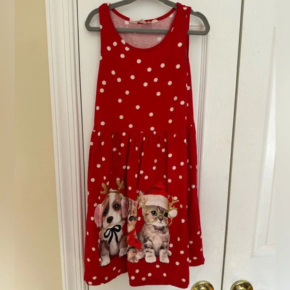 H&M | Dresses | Christmas Dress | Poshmark